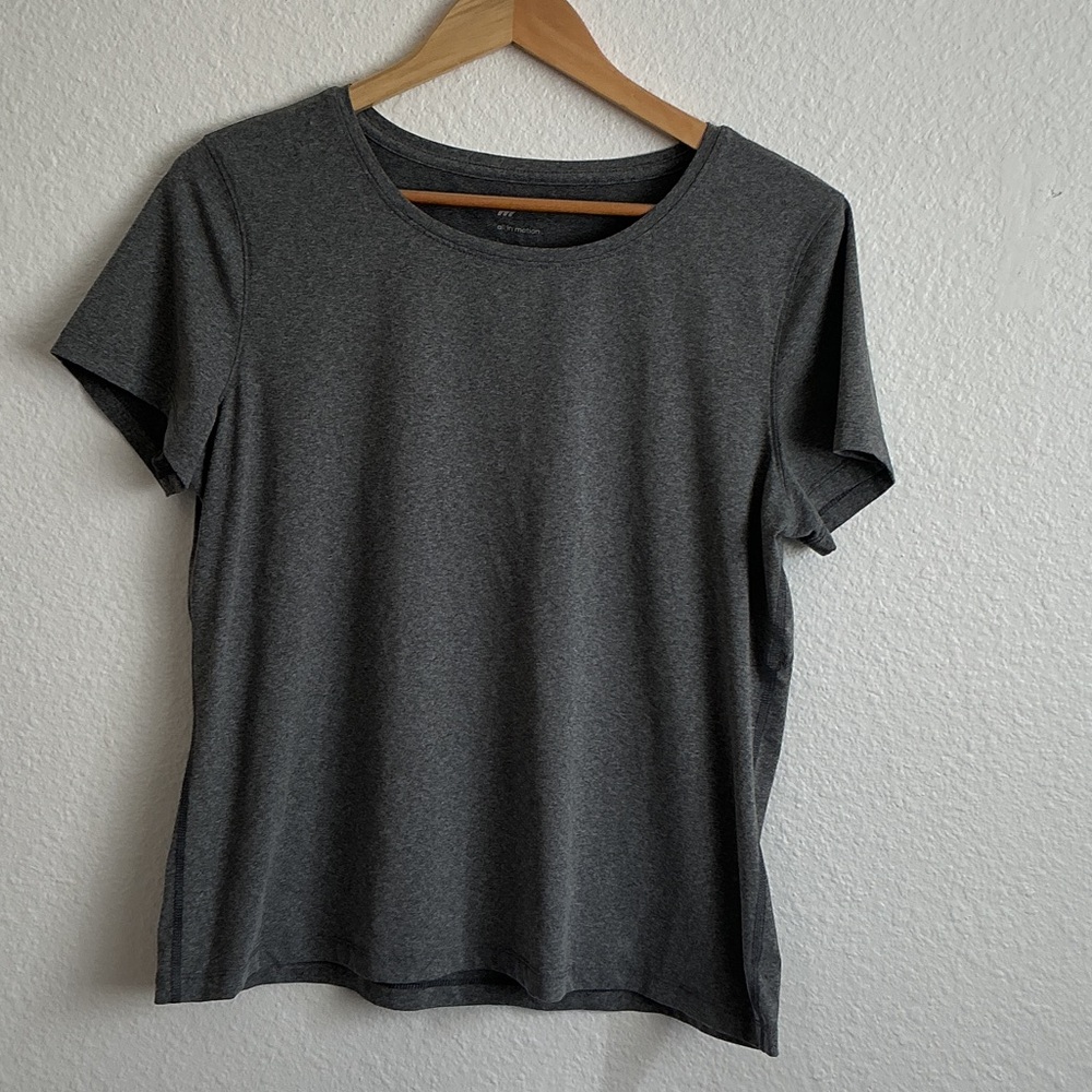 All in Motion Charcoal Short Sleeve Tee